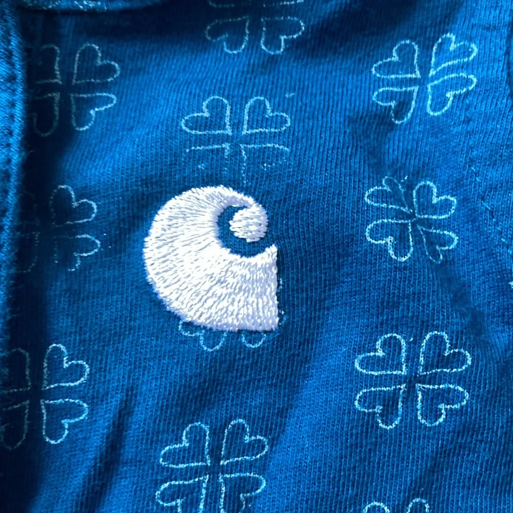 ❤️Carhartt Blue Baby Romper - Picture 2 of 7